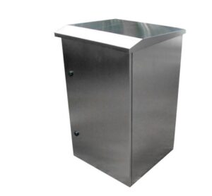 Stainless steel enclosure